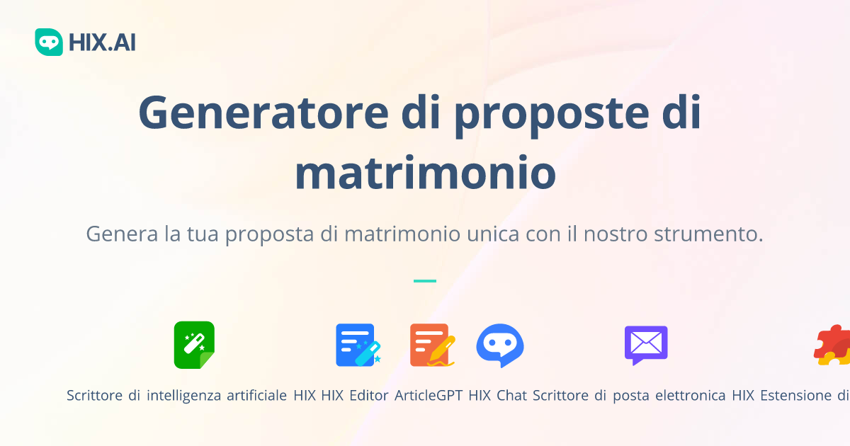 Generatore di proposte di matrimonio: esempi di discorsi di proposta