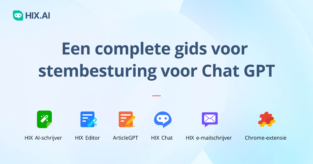 Spraakbesturing voor ChatGPT : wat is het en hoe kunt u het ...