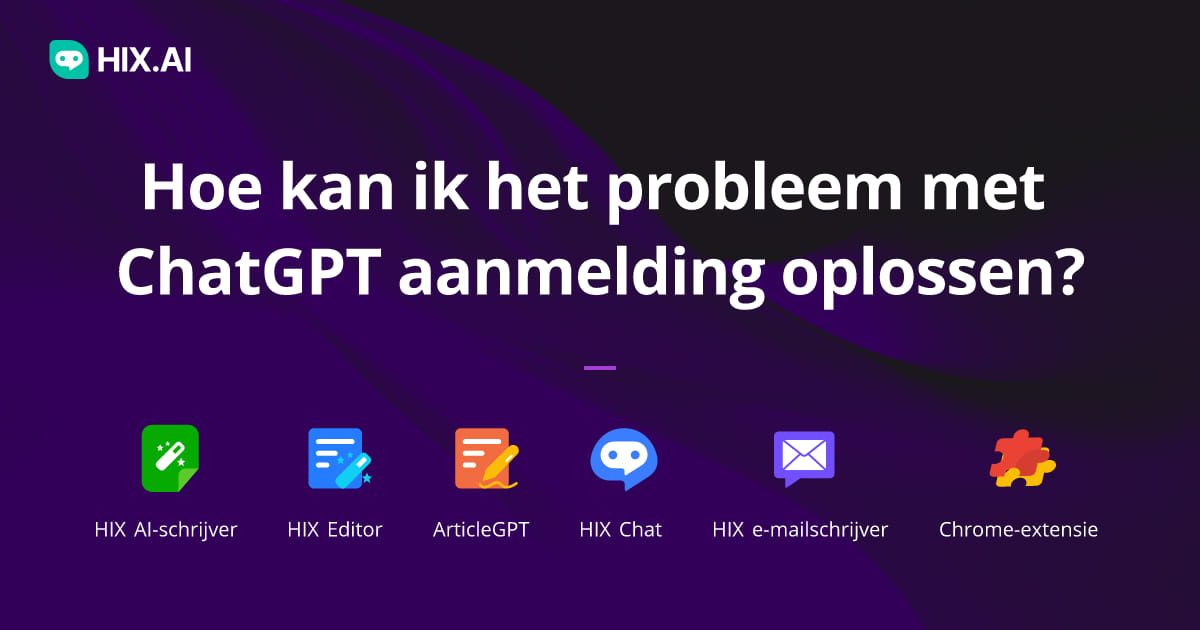 Probleem met ChatGPT aanmelding werkt niet snelle en gemakkelijke oplossingen